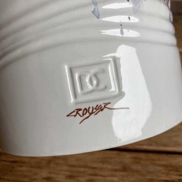 Big Sky Carvers Dean Crouser Watercolor Good Lookin’ Horse Ceramic Canister - Picture 11 of 13